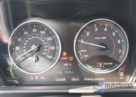 2016 BMW M235I z USA, uszkodzony, nr VIN WBA1J7C50GV360056